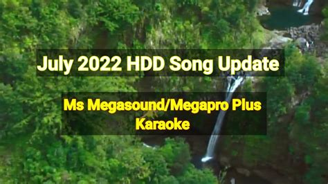 Song Updates – Megasound.